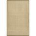 SAFAVIEH Natural Fiber Arbor Border Area Rug Natural/Olive 6 x 9