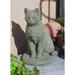 Campania International Garden Cat Statue Concrete | 16 H x 15 W x 10 D in | Wayfair A-228-CB