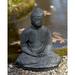 Campania International Buddha Statue Concrete, Copper in Gray | 13 H x 8 W x 11 D in | Wayfair OR-06-PN