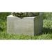 Campania International Textured Sm Pedestal Concrete | 8 H x 12 W x 12 D in | Wayfair PD-174-PN
