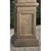 Campania International Pedestal Concrete | 30.5 H x 16.75 W x 16.75 D in | Wayfair PD-191-AS