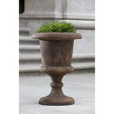 Campania International Smithsonian Cast Stone Urn Planter Concrete, Copper in Brown | 26.25 H x 19 W x 19 D in | Wayfair P-534-TR