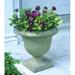 Campania International Litchfield Cast Stone Urn Planter Concrete, Copper in Gray | 18.5 H x 17.5 W x 17.5 D in | Wayfair P-366-GS