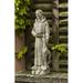 Campania International St. Francis w/ Animal Statue, Copper in Brown | 17.75 H x 5.25 W x 4.25 D in | Wayfair R-112-TR