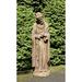 Campania International St Francis w/ Baby Bird Statue Concrete, Copper in Green | 36 H x 11 W x 9 D in | Wayfair R-101-VE