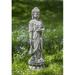 Campania International Standing Lotus Buddha Statue, Copper in Gray | 19 H x 5.25 W x 5 D in | Wayfair OR-133-GS