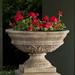 Campania International Coachhouse Cast Stone Urn Planter Concrete, Copper in Brown | 17.25 H x 26 W x 26 D in | Wayfair P-595-TR