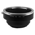 Fotodiox Pro Lens Mount Adapter Compatible with Pentax 6x7 Lenses on Canon EOS EF/EF-S Cameras