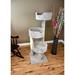 New Cat Condos 52" Deluxe Cat Tree, Sisal | 52 H x 20 W x 20 D in | Wayfair 110038-Beige