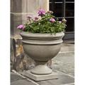 Campania International Montgomery Cast Stone Urn Planter Concrete, Copper in Brown | 21 H x 20.5 W x 20.5 D in | Wayfair P-489-TR