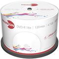 PRIMEON DVD-R 4.7GB/120Min/16x Cakebox, photo-on-disc, Inkjet Full Size Printable Surface (50 Disc)