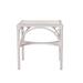 David Francis Furniture Chippendale Outdoor Side Table Glass/Metal | 24 H x 24 W x 24 D in | Wayfair AW7080-ENT
