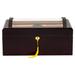 Quality Importers Il Duomo Cigar Humidor, 100-150 Cigars Wood in Brown | 7.5 H x 15.75 W x 10.12 D in | Wayfair HUM-150RND