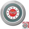 11.75 Coca-Cola Clock with Chrome Finish 1930 s Style