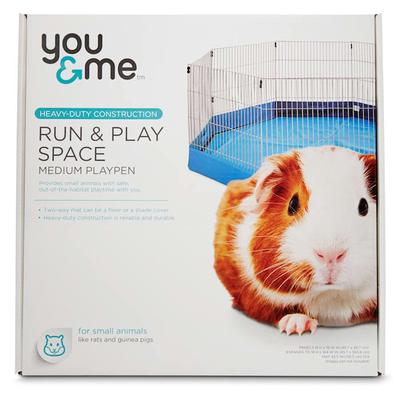You & Me Run & Play Space Small Animal Playpen, Medium