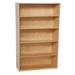 Wood Designs Bookshelf, 59.5"H Wood in Brown | 59.5 H x 36 W x 15 D in | Wayfair WD12960