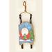 Worth Imports Sled w/ Runners Shaped Ornament Wood in Blue/Brown | 9 H x 4 W in | Wayfair 8525BL