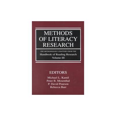 Methods of Literacy Research by Rebecca Barr (Paperback - Lawrence Erlbaum Assoc Inc)