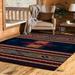 United Weavers Brunswick Tamara Southwestern Area Rug Navy 7 10 x 10 6