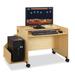 Jonti-Craft® Manufactured Wood 24" Student Computer Desk Wood in Brown | 24 H x 29.5 W x 25.5 D in | Wayfair 3487JC