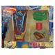 Superman Triple Set - 1x Eau de Toilette Vaporisateur/Spray 50 ml, 1x Duschgel 150 ml, 1x Kryptonit Seife, 1er Pack (1 x 0.19 kg)