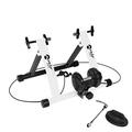 Velo Pro Turbo Trainer - Variable Resistance Magnetic Indoor Bike Trainer Stand for Road & Mountain Bicycles - Stationary Exercise Bike Training Stand - Folding Steel Frame, 26" - 28", 700C Wheels