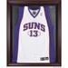 Phoenix Suns Mahogany Framed Team Logo Jersey Display Case