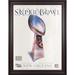 2002 Patriots vs Rams Framed 36" x 48" Canvas Super Bowl XXXVI Program