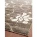 SAFAVIEH Florida Davin Floral Shag Area Rug Smoke/Beige 8 x 10