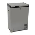 Whynter 95 Quart Portable Freezer/Refrigerator w/ 12v DC Option & Wheels Metal in Gray | 33 H x 24 W x 19 D in | Wayfair FM-951GW