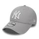 New Era New York Yankees MLB League Gray 9Forty Adjustable Youth Cap - Youth