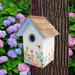 Home Bazaar Nestling Series Barn 12 in x 6 in x 6 in Birdhouse Wood in Brown/Red | 11.5 H x 6 W x 6 D in | Wayfair HBC-1002RS