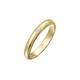 Elli PREMIUM Ring Damen Ehering Solitär mit Diamant (0.03 ct.) in 375 Gelbgold