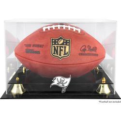 Tampa Bay Buccaneers Golden Classic Team Logo Football Display Case