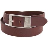 Mississippi Rebels Brandish Leather Belt - Brown