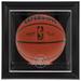 LA Clippers Black Framed Wall-Mountable Team Logo Basketball Display Case