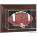 Baylor Bears Brown Framed Logo Wall-Mountable Football Display Case