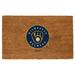 Milwaukee Brewers Logo 20'' x 30'' Coir Doormat