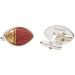 Tokens and Icons Stanford Cardinal Authentic Game-Used Football Cuff Links