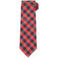 Men's Cleveland Indians Woven Checkered Tie