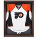 Philadelphia Flyers Brown Framed Logo Jersey Display Case