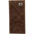 Clemson Tigers Leather Secretary Wallet with Concho - Brown