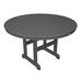 Trex Outdoor Monterey Bay Round Dining Table Plastic in Gray | 29 H x 48 W x 48 D in | Wayfair TXRT248SS