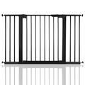 BabyDan Premier True Pressure Fit Baby Safety Stair Gate Black All Widths (112cm-119.3cm)