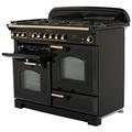 Rangemaster Classic Deluxe Range Cooker - Freestanding - CDL110EICR/C - Cream / Chrome