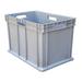 Vestil Multi-Tier Stack Cart w/ Large Bin Plastic in Gray | 16.5 H x 23.5 W x 15.5 D in | Wayfair TSCT-LGB