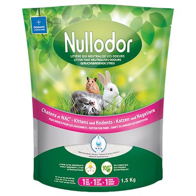 2 x 1,5 kg Nullodor Silikatstreu für Katzen und Kleintiere