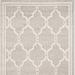 Darrin Performance Area Rug - Dark Gray/Beige, 2'3" x 9' - Frontgate