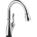 Delta Leland Pull Down Sprayer Touch Kitchen Sink Faucet, Touch Control Kitchen Faucet in Gray | 4.77 W x 11.47 D in | Wayfair 9178T-AR-DST