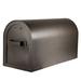 Post Mounted Mailbox Brass in Yellow America's Finest Lighting Company | 10.13 H x 18 W x 8 D in | Wayfair AF-501-WB